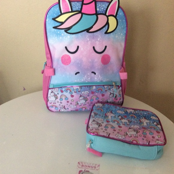 Accessories Make Offer Unicorn Backpack Lunch Box Set Gift Poshmark